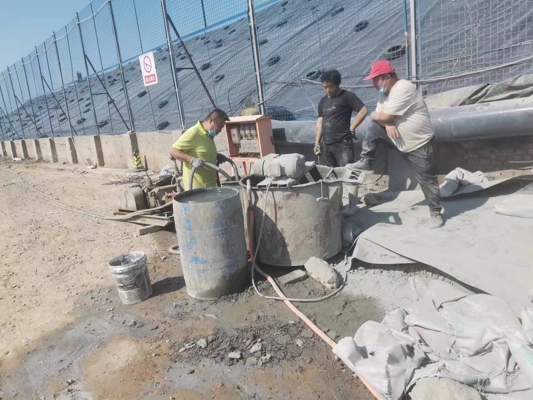 卢氏袖阀管注浆